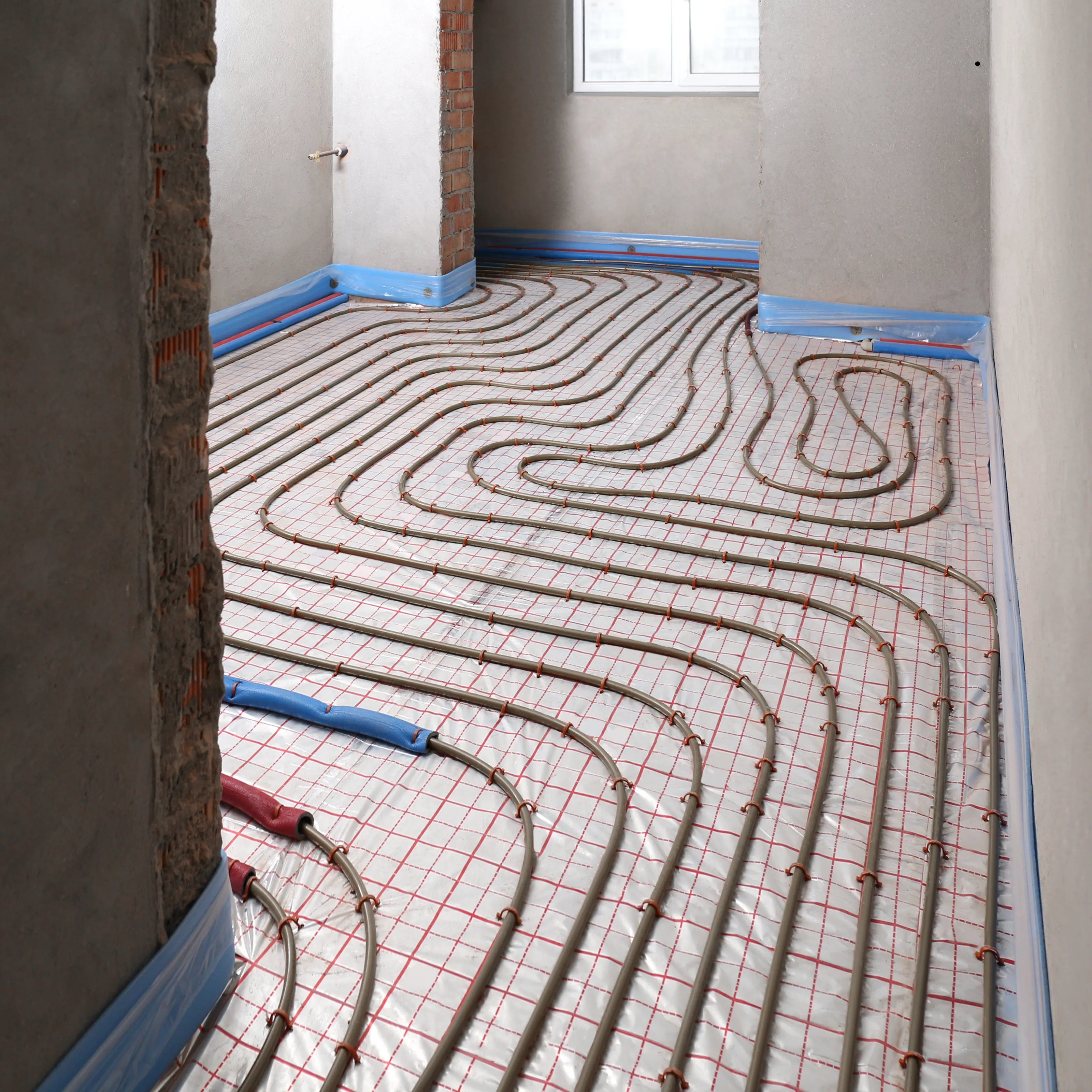 Professional underfloor insulation installation